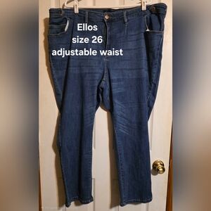 ellos Dark Blue Boot Cut Jeans